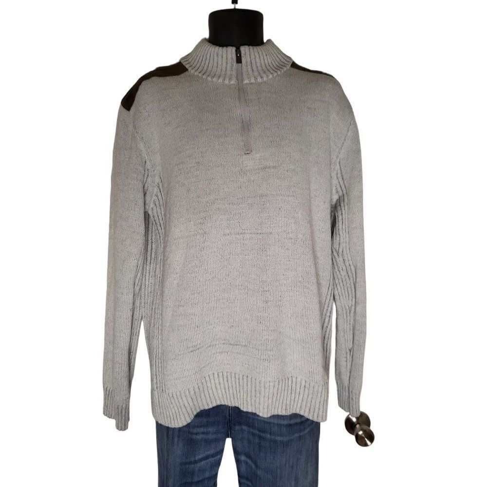 Rue 21 1/4 Zip Long Sleeve Sz XL Sweater Men‎